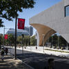 an exterior image of Charles Library on Main Campus